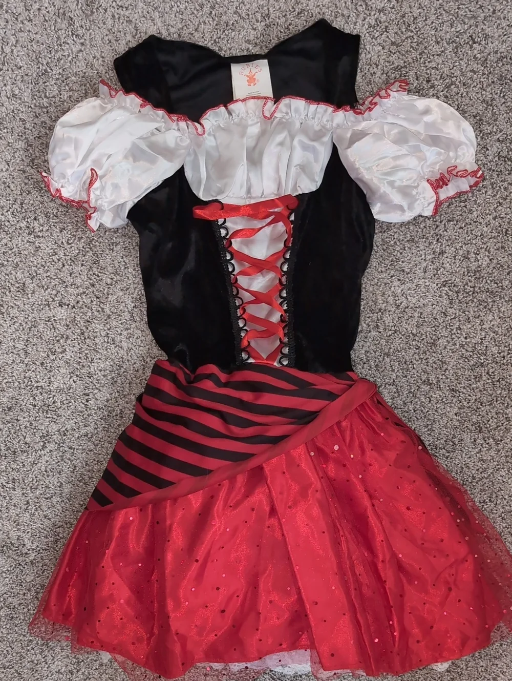 Girl's Pirate Costume (Size Large)